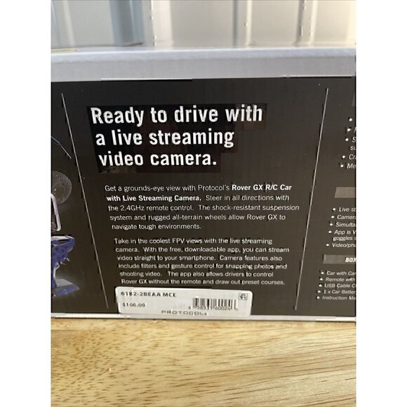 Protocol Rover GX R/C Car With Live streaming Camera 1/22 Scale Model New Blue - Picture 7 of 7